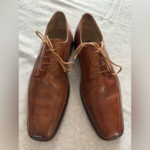 Stacy Adam’s Men’s Brown Leather Cap Toe Oxford Dress Shoes. Classic. Size 10.
